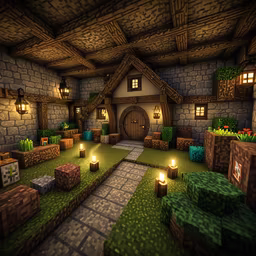 Minecraft Hobbit Hole