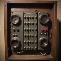 Vintage Control Panel