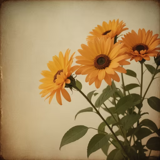 Golden Blooms