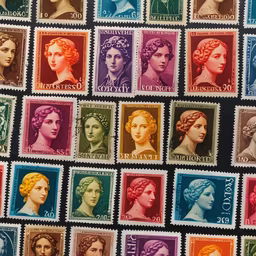 Vintage Stamp Collection Vintage Stamp Collection