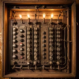 Vintage Control Panel