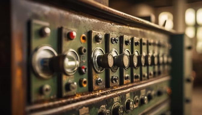 Vintage Control Panel