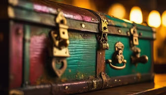 Vintage Treasure Chest Vintage Treasure Chest