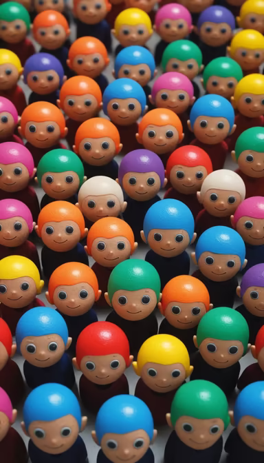 Colorful Crowd