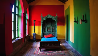 A Colorful Retreat A Colorful Retreat