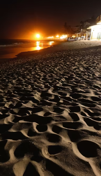 Night beach