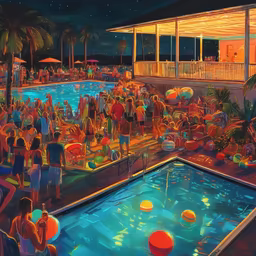 Poolside Party