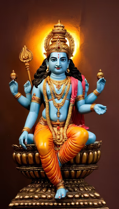 Vishnu Idol Vishnu Idol