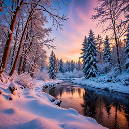 Winter's Reflection