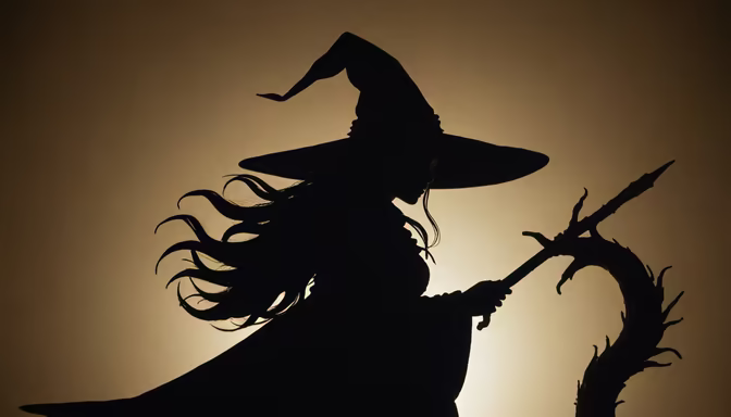Witch's Silhouette