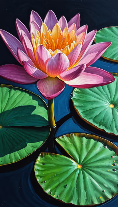 Water Lily's Beauty