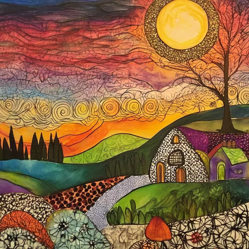 Whimsical Landscape