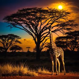 African Sunset African Sunset