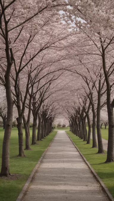 Cherry Blossom Path Cherry Blossom Path