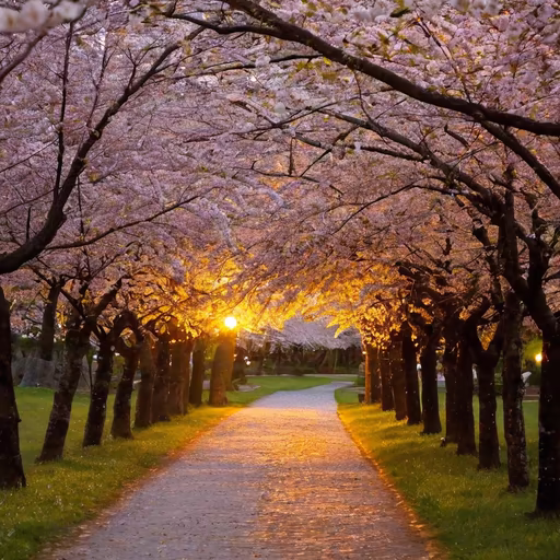 Cherry Blossom Path