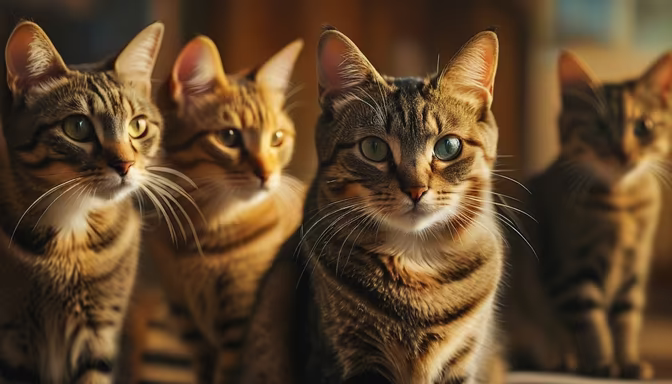A Gathering of Felines