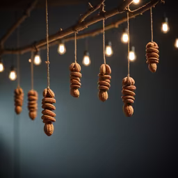 Walnut Chandelier Walnut Chandelier