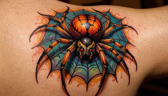Spider Tattoo Art Spider Tattoo Art