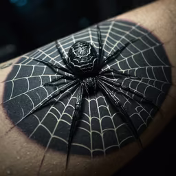 Spider Web Tattoo Spider Web Tattoo