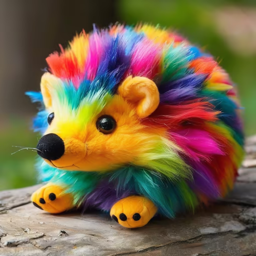 Rainbow Hedgehog