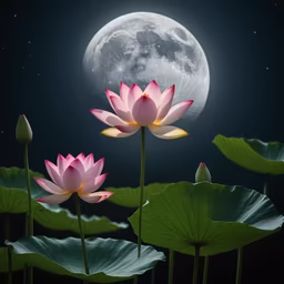 Moonlit Lotus Moonlit Lotus