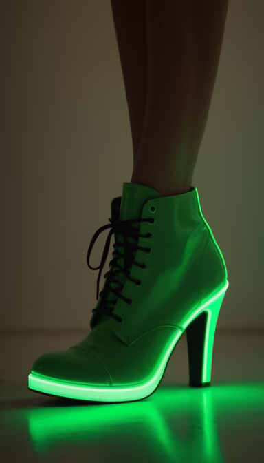 Glowing Footwear Glowing Footwear