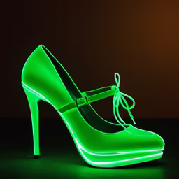 Electric Green Heels Electric Green Heels