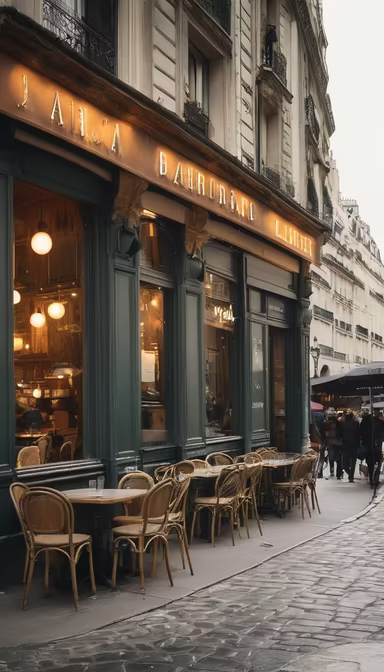 Parisian Cafe Charm