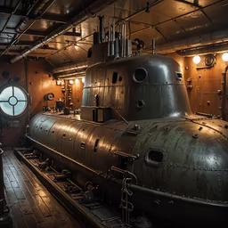 Steampunk Submarine