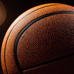Basketball Close-Up Basketball Close-Up
