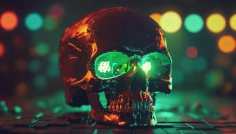 Cyberpunk Skull Cyberpunk Skull