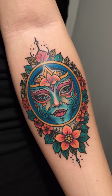 Floral Mask