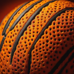 Basketball Close-Up Basketball Close-Up