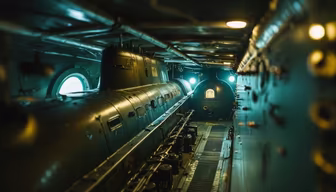 Inside the Submarine Inside the Submarine