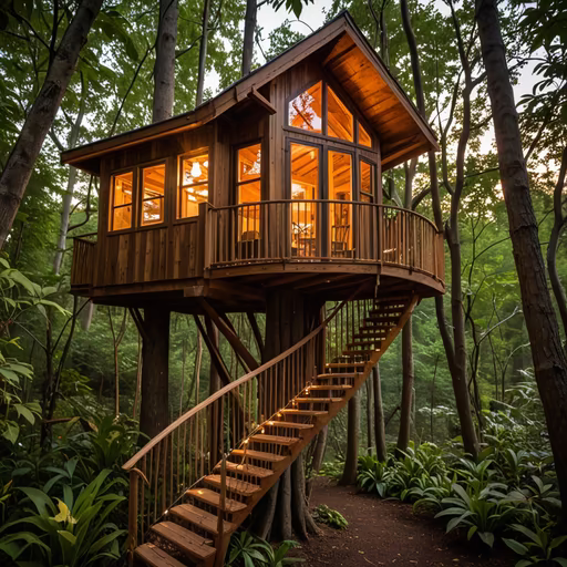 Enchanting Treehouse Retreat