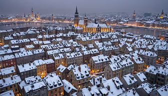 Winter in Krakow Winter in Krakow