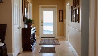 Coastal Home Entrance Coastal Home Entrance